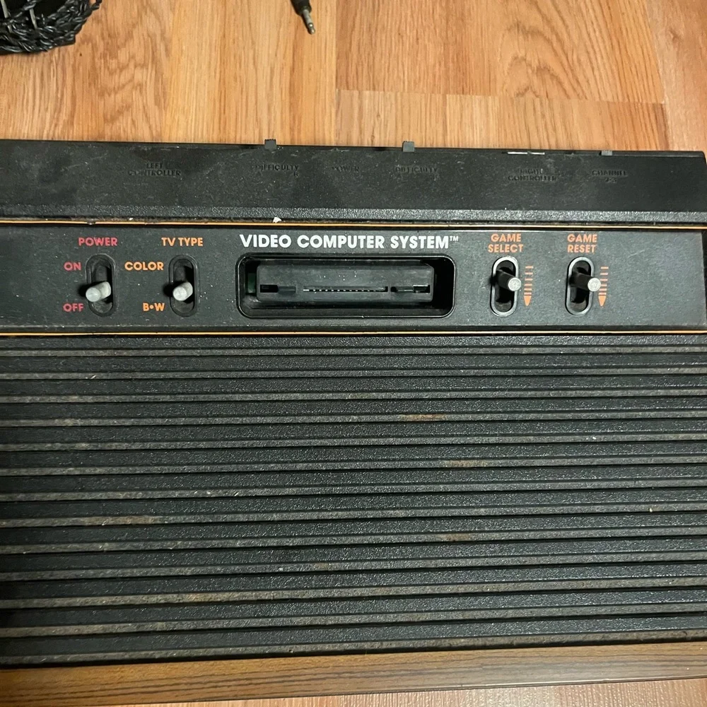 Atari 2600 Video Game Console and one controller